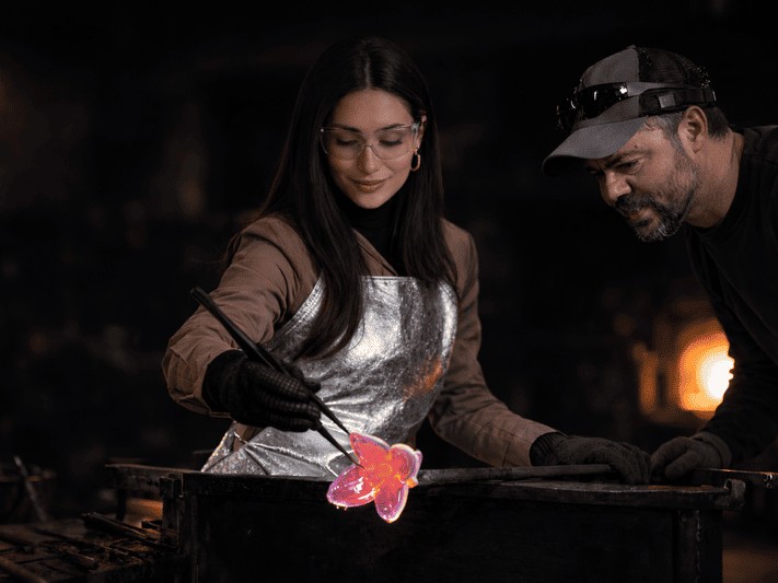 Experiência Flor de Cristal Murano