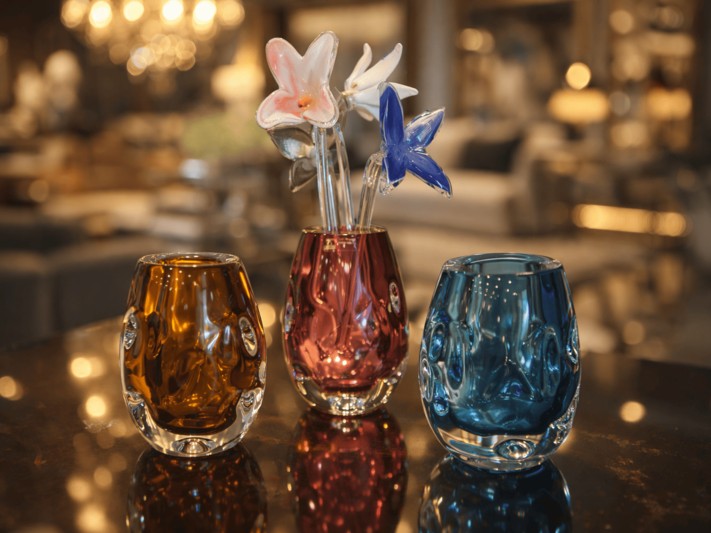 Experiência Vaso de Cristal Murano