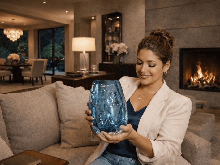 Experiência Vaso de Cristal Murano