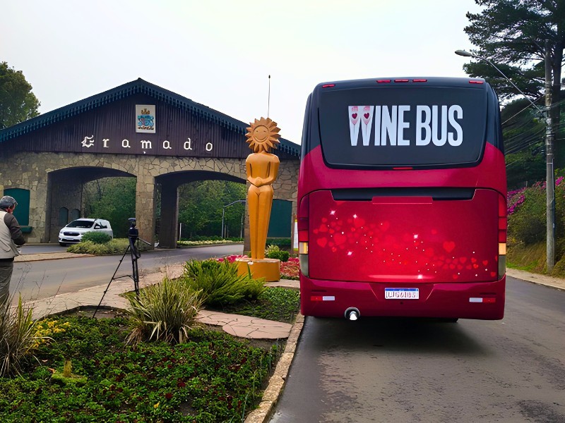 Wine Bus Gramado Com Almoço no Canto Bello
